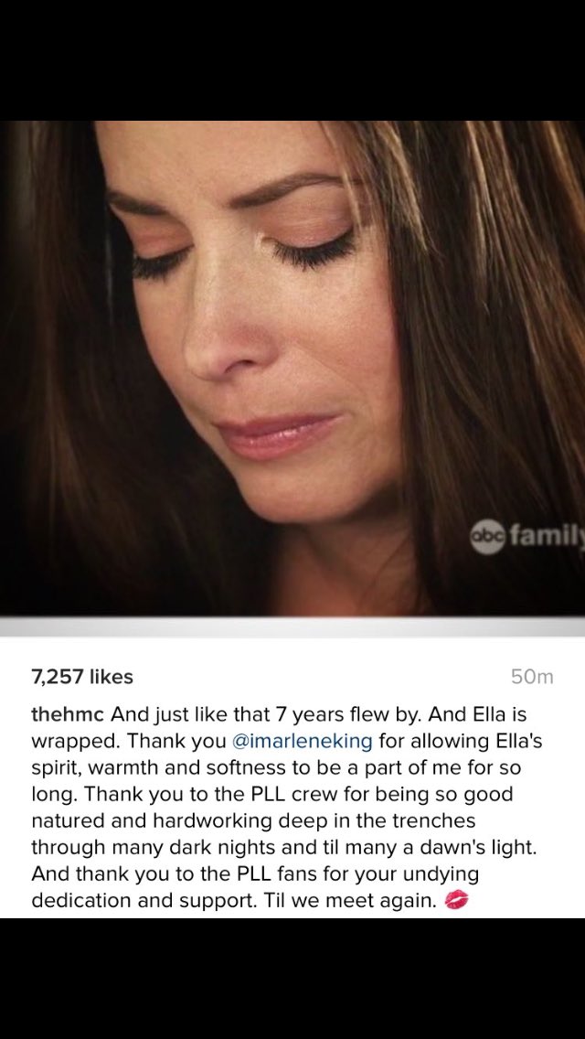 pll4eve's tweet photo. This cast is more than just a cast they are FAMILY!! I'm so sad PLL is ending but I'm happy because I was part of this amazing journey! #PLL https://t.co/BLlPUAAuP2