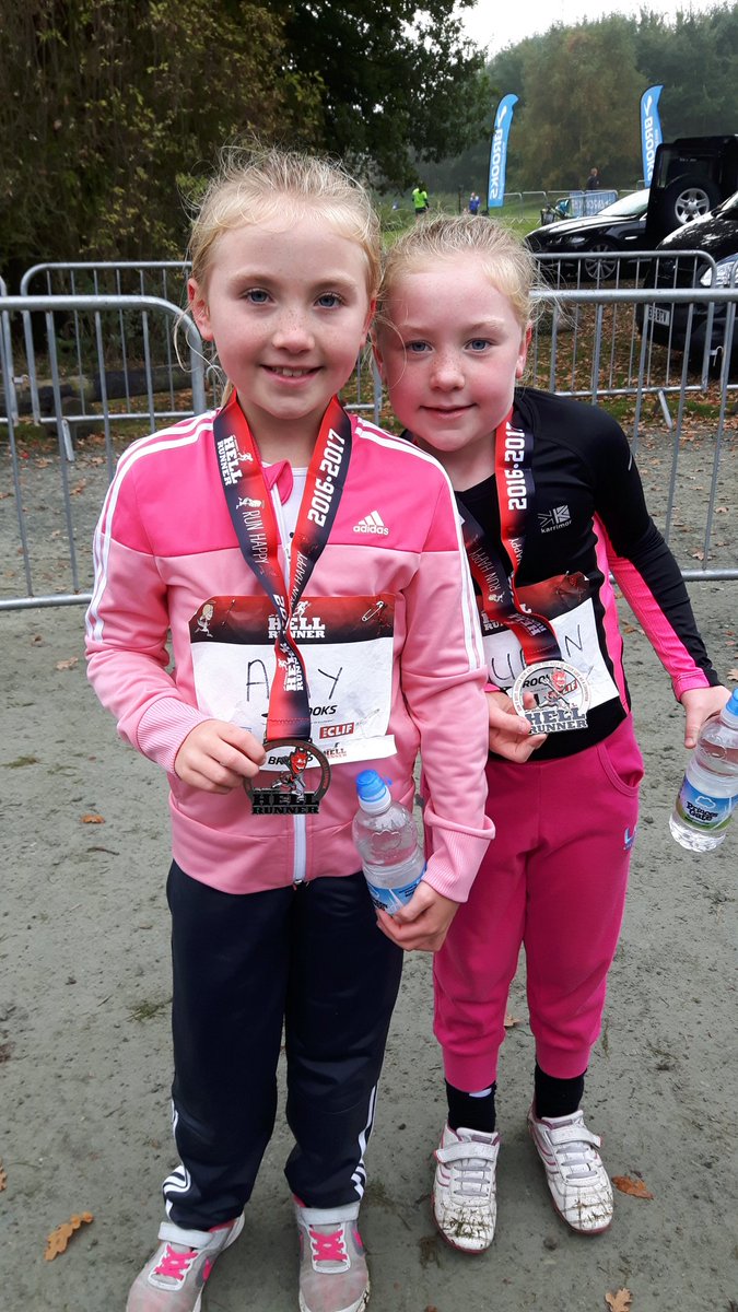 CHewitt1109's tweet photo. @SCPSYear2 @SCPSYEAR4 @Shevington_CPS @SSFS_org Amy &amp; Lauren had a busy morning @Hell_Runner_ https://t.co/0nc6xtfH2W