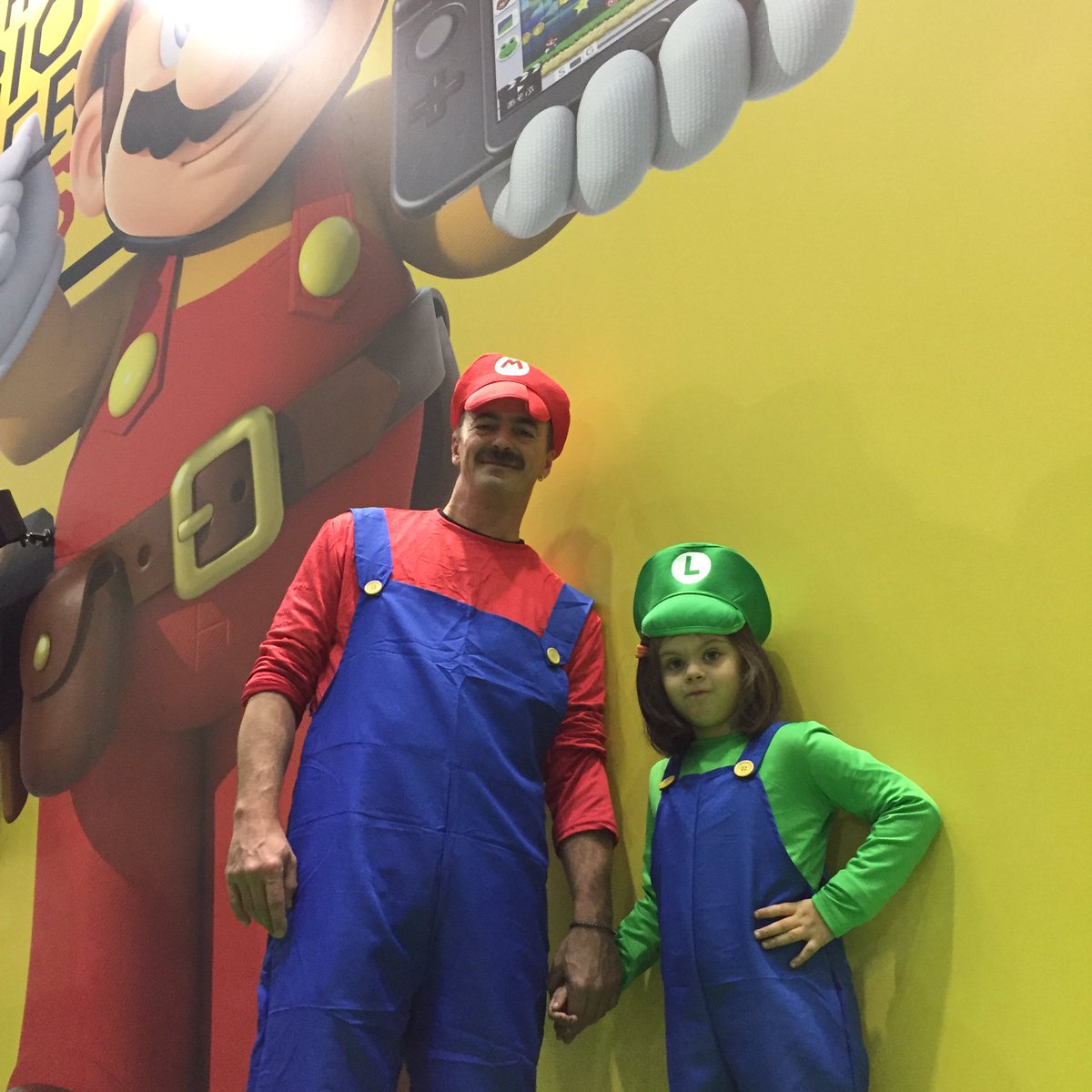Anche #SuperMario e #BabyLuigi al nostro stand di #MGW2016!