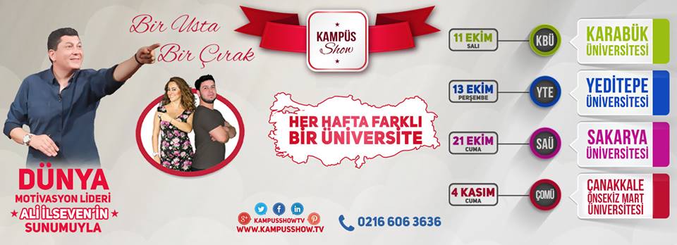 kampusshowtv's tweet photo. #ŞunuSöylememLazım Her hafta farklı bir üniversitedeyiz. Sizleri de bekliyoruz. https://t.co/9mYpD3liYo
