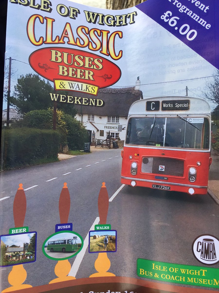 real_iow's tweet photo. All set for @iwbeerandbuses https://t.co/HRcA38wn2m