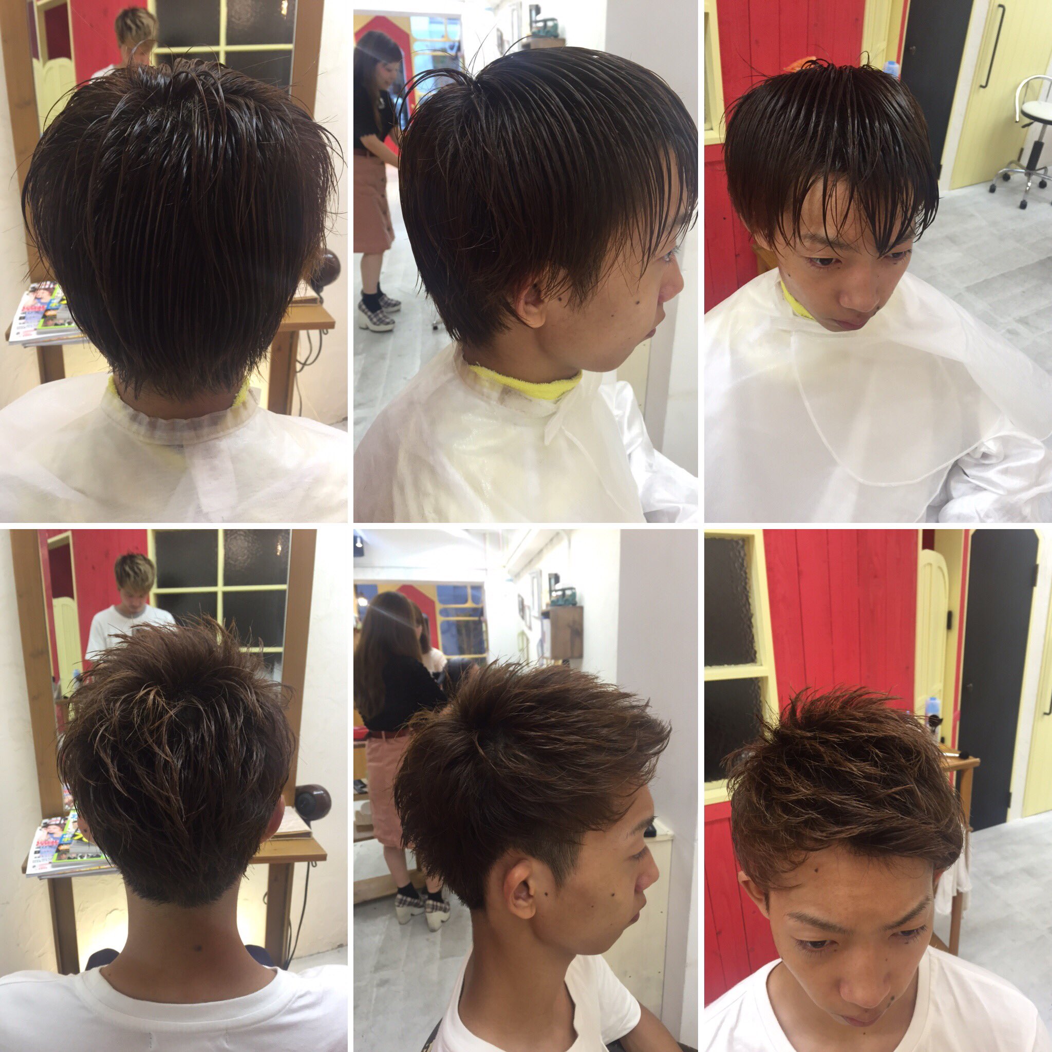 Twitter 上的 宮川太志 Hairmakefrei 代表 お客様 束感カットメンズスタイル ベリーショートは横からの後ろラインが重要 アップバングした前髪とのバランスが大切 ありがと B2cメンズ メンズスタイル集 髪型 人気 大阪 梅田 メンズカット 束感