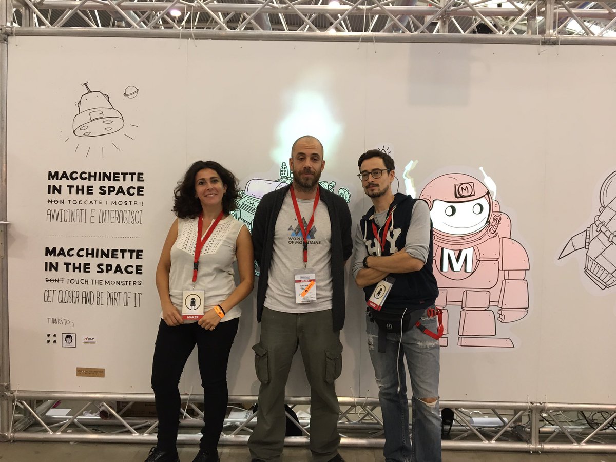 A great project made with the #PiCap, #ElectricPaint and <a href="/Raspberry_Pi/">Raspberry Pi</a> by <a href="/macchinette/">Studio Macchinette</a> 👏🏼👏🏼 #MFR16