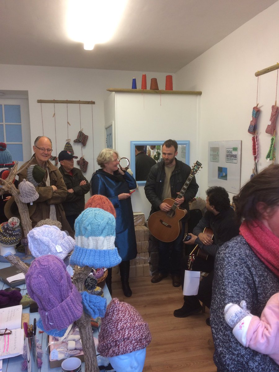 warmagewood's tweet photo. Official warm age shop opening, thanks for coming @HelenGoodmanMP https://t.co/zYQehelKQ5