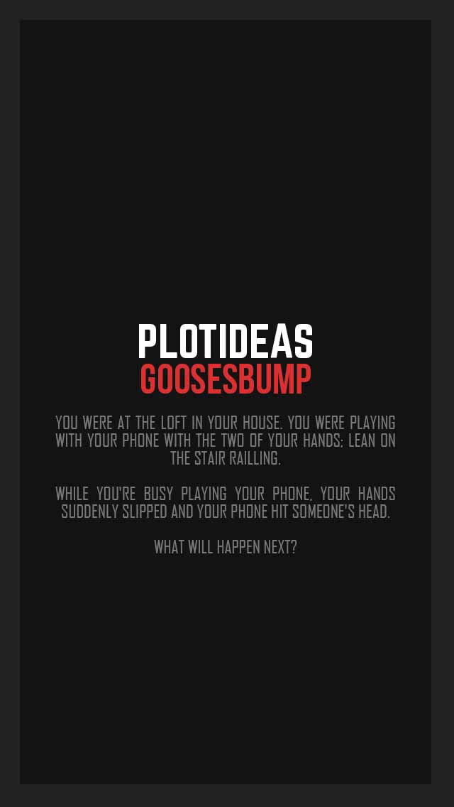 plotideas's tweet image. Slice Of Life #PlotIdeas by @goosesbump