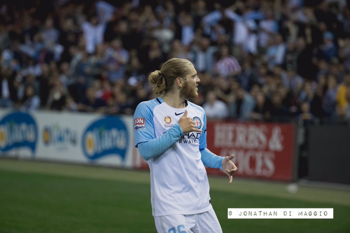 JDiMaggio_13's tweet photo. Let's dance @MelbourneCity fans #MelbDerby #ALeague https://t.co/NfM6bPrd3X