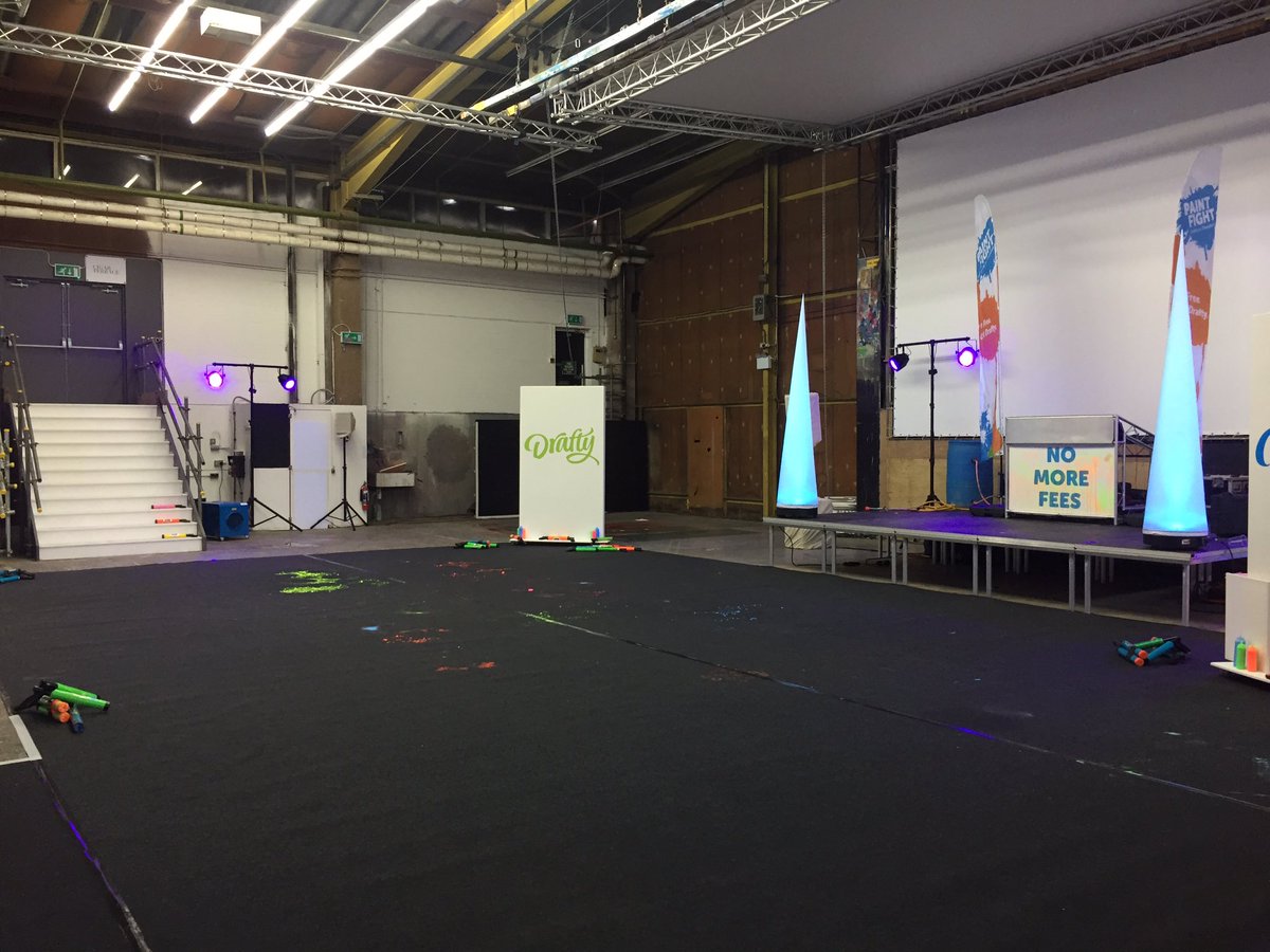 Are you ready to #befree?! Our #paintfight with <a href="/scottyspecial/">Scott Thomas</a> is happening TODAY! Here's a sneak peak #getdrafty