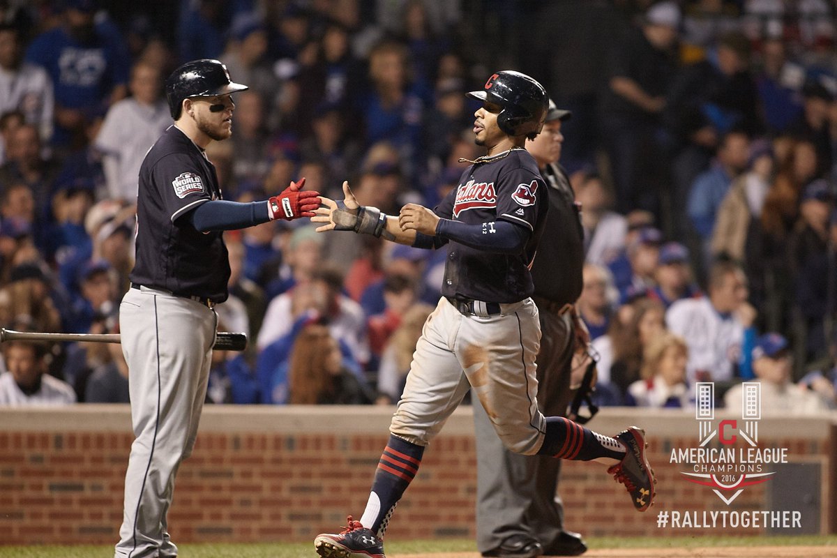 .<a href="/Lindor12BC/">Francisco Lindor</a> notes:

16 Postseason hits most by CLE batter since '97
6 #WorldSeries hits; youngest CLE batter to do that

#RallyTogether