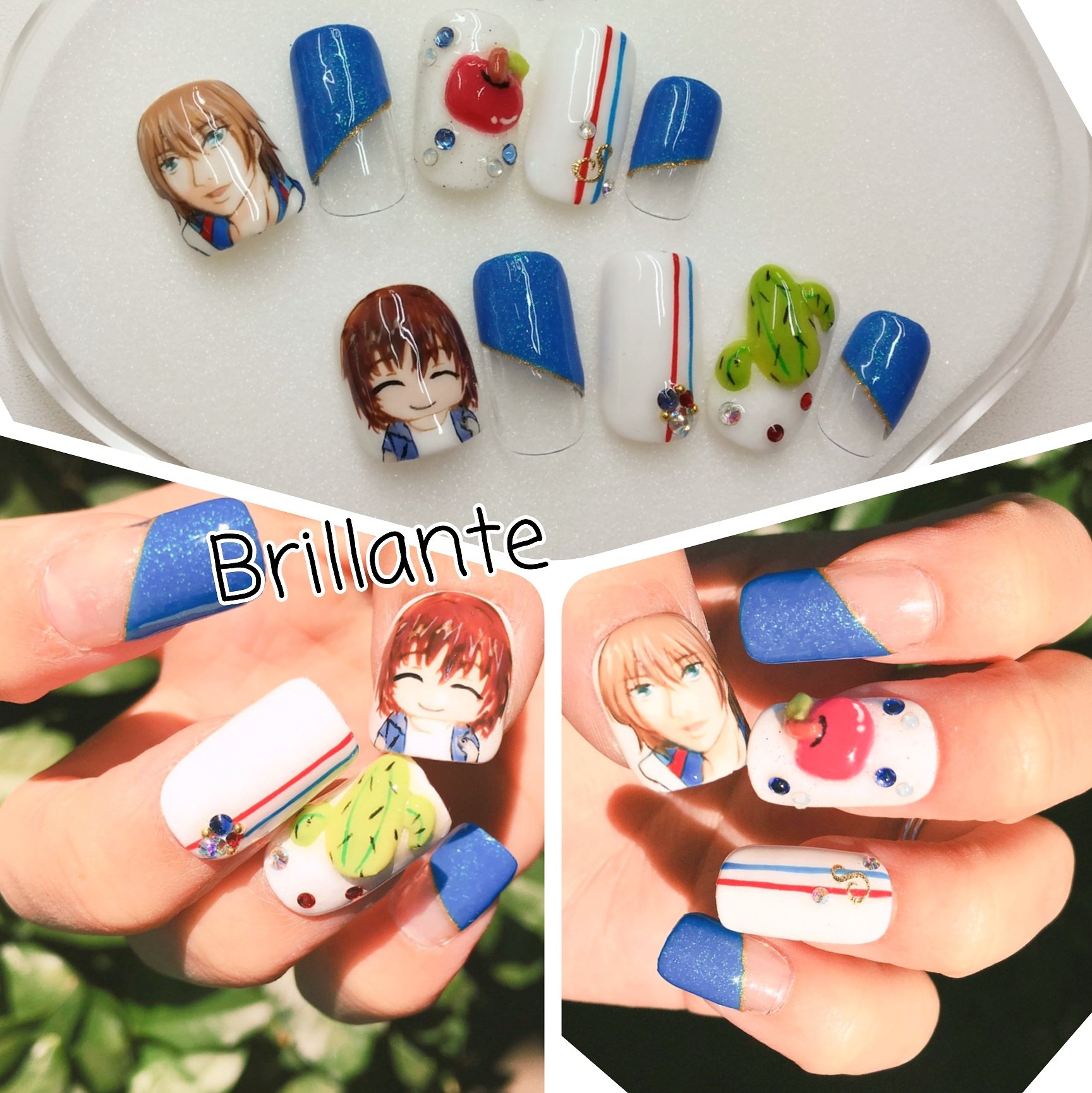 توییتر Nail Salon Brillante ブリランテ 池袋店 در توییتر 以前に作成させて頂いたつけ爪 つけた感じのお写真を送って頂けましたヽ ノ こういうの嬉しいなぁ ネイル Nail オーダーネイルチップ テニスの王子様 池袋 テニプリ 不二先輩 Brillante
