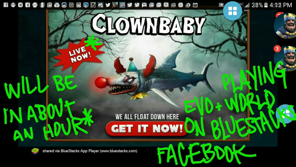 bONS_1's tweet photo. wILL bE gRINDING @hUNGRYsHARKeVO / @hUNGRY_sHARK sHARKS sOON.. nOT eNOUGH gEMS 4 cLOWN tHOUGH.. #hUNGRYsHARK #bLUESTACKSfBLiVE #sTAYhUNGRY https://t.co/Lswtp2RQId