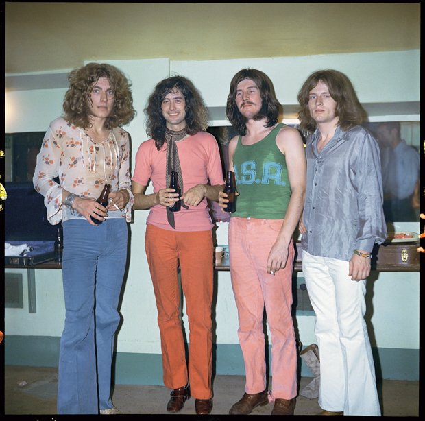 Led Zeppelin, 1970s.