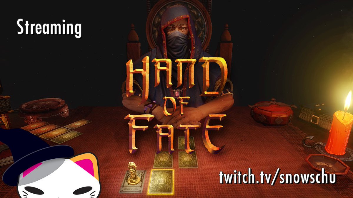 ArtSchu's tweet photo. #SAAAM was fun! But now its time to test my resolve w/ the heart of the cards #HandOfFate!
https://t.co/tbnm0fQff5 https://t.co/BKJXHM4HPH