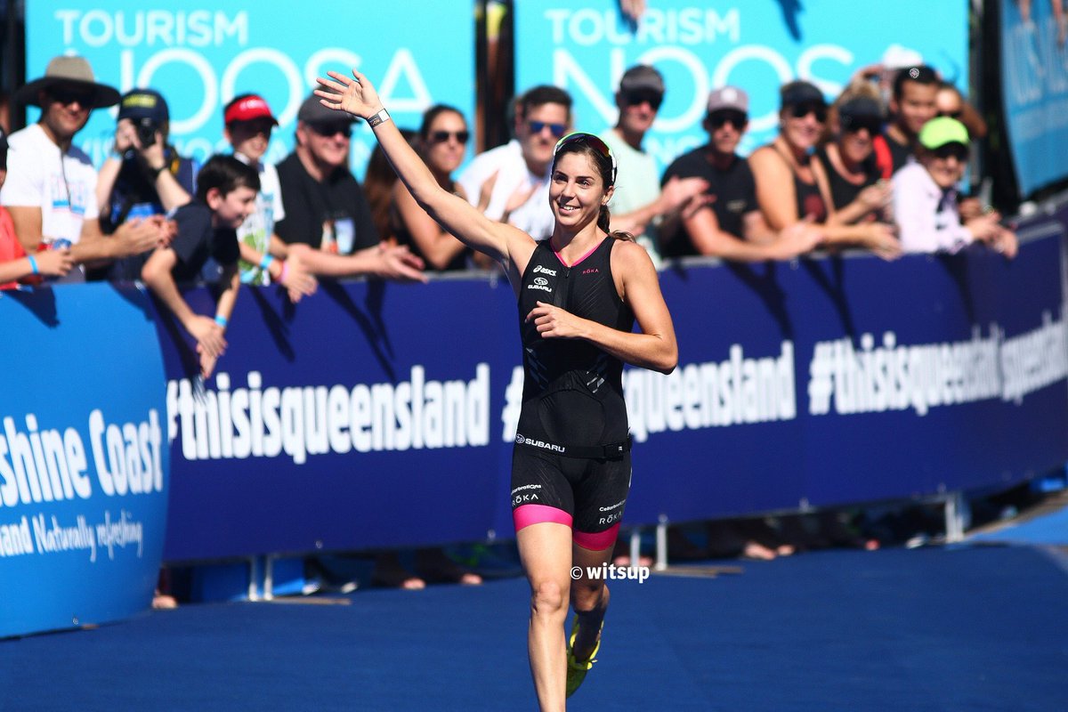AshleighGentle's tweet photo. It's not over till it's over. So happy to win my forth Noosa Title. Its been a long year, I'm ready for a rest now🏊🏼‍♀️🚴🏼‍♀️🚲🍾 📸- @witsupcom https://t.co/qwW8XRHzxk