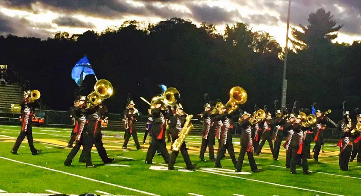 Another #warriorproud showing tonight by the Marching Band!
- season high score of 92.5
- 1st place
- high Auxiliary 
- high Percussion