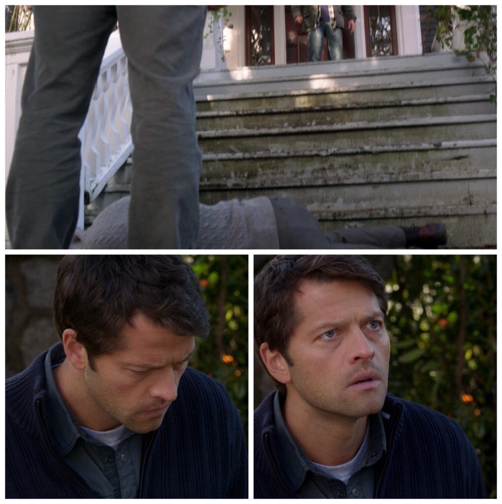 Ann_Kyu's tweet photo. I've never been more happy to anyone @mishacollins LOL 😭😭😭 #CasIsBack #CassIsBack #PostPurgatory SPN #Sunshine #AgentBeyonce #Castiel https://t.co/LCxwBAZC2g