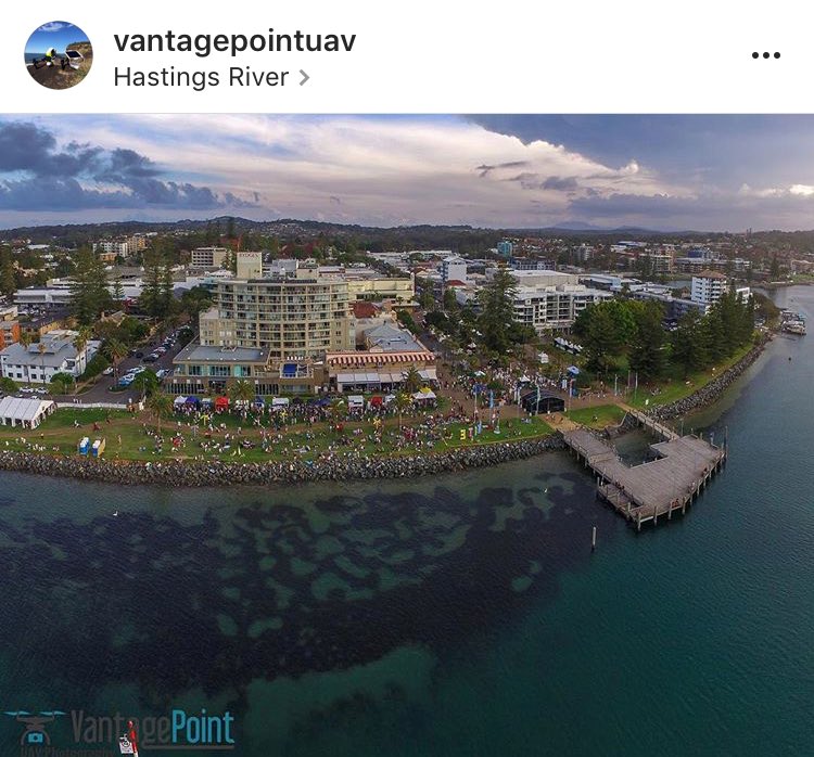Tastingspmq's tweet photo. The view from up top of last nights Ignite Festival #TOH2016 https://t.co/J0Vwc9QP0o