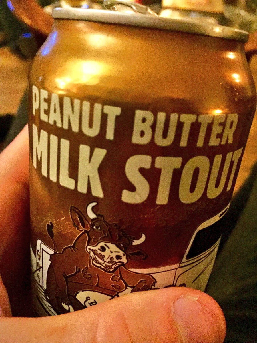 BrettandBeer's tweet photo. Late night #RawHopTalk with some @tailgatebeer Peanut butter Stout. ๐ป๐ป https://t.co/ul0mOY2KcX