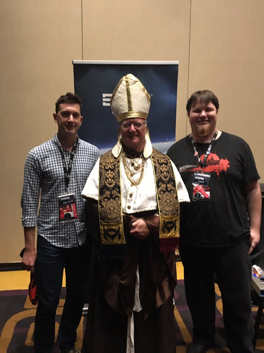 K162space's tweet image. Always happy to see @MaxSingularity at #EVEVegas @HLIBIndustry