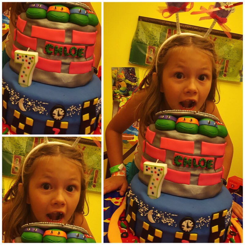 IcingSmiles's tweet photo. Chloe loved her #TMNT cake - thank you to #SugarAngel April Jurado of Go Ape For Some Cake!
#IcingSmiles #BakingADifference #VASmiles https://t.co/jLecg3OhUb