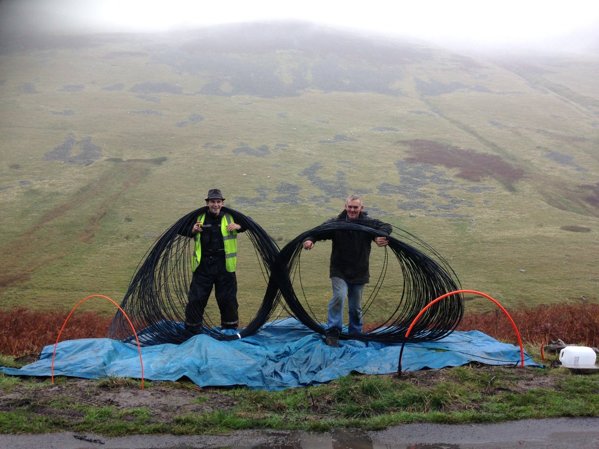 cyberdoyle's tweet image. #digitalbritain the real infinity, #B4RN at Dent. FTTH JFDI