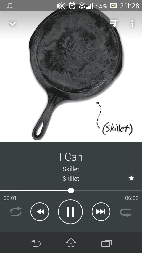 FePanhead's tweet photo. Aproveitando e escutando as raízes do Skillet! Brazil Needs Skillet  #InternationalPanheadsDay https://t.co/rulDPVrFTs