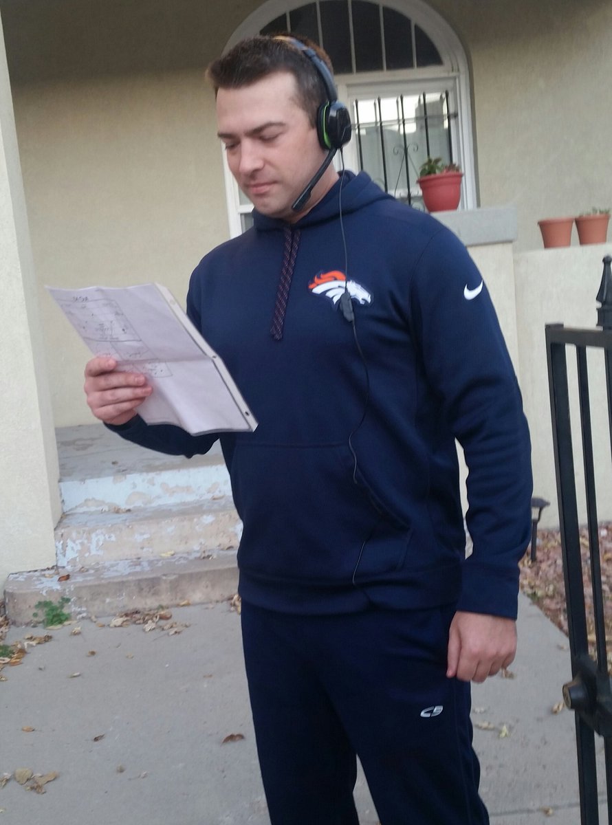 rmkusmc's tweet image. @Broncos think this costume will be a hit at the party tonight? We're fixin to find out! #kubes