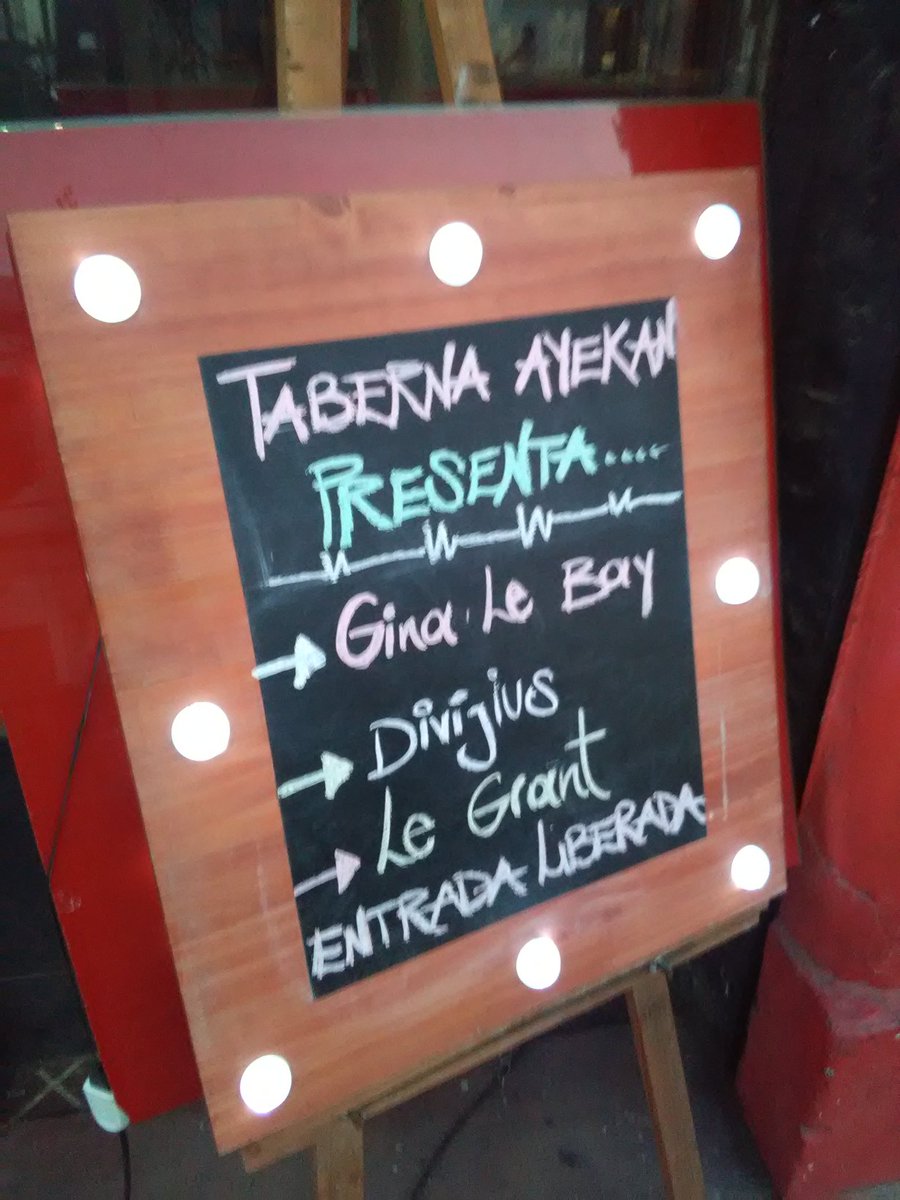 Manjar_Records's tweet photo. Ya estamos en @TabernaAyekan ! https://t.co/j8Q14v1OFj