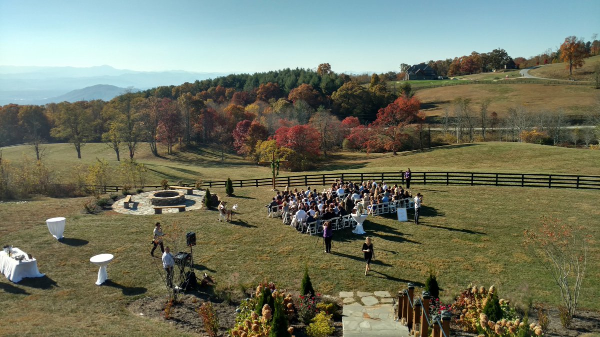 GHBearwallow's tweet photo. Wedding day! Wonderful couple from Wisconsin ... Mountains called for the weekend #mountainsarecalling #AshevilleNC #destinationwedding https://t.co/MMLehHq7u8