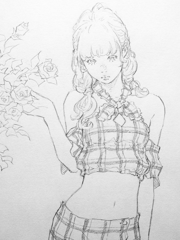 「おはようございます!福岡博多マルイの原画展、前期は本日の日曜まで。明日からはカラ」|窪之内 Eisaku 英策のイラスト
