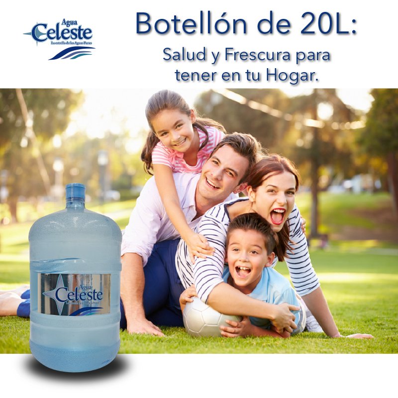 AguaPuraCeleste's tweet photo. Botellón de 20lts. #Salud y #Frescura para tener en tu #Hogar. #AguaCeleste #Refrescante #Ozonizada #Filtrada #MicroFiltrada https://t.co/748YpwJm5A