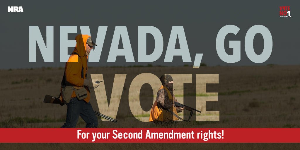 VoteNoQ1's tweet photo. #Nevada! Get out and vote for your #2A rights! #VoteNoQ1 https://t.co/sgKENyyjRF https://t.co/uNIzyw5zuL