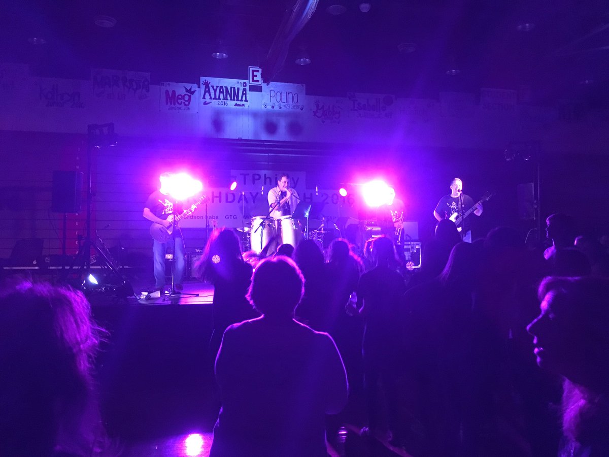 HenricoSchools's tweet photo. Scenes from the #TPhilly Birthday Bash tonight at Godwin! https://t.co/mK2TWDoEjw