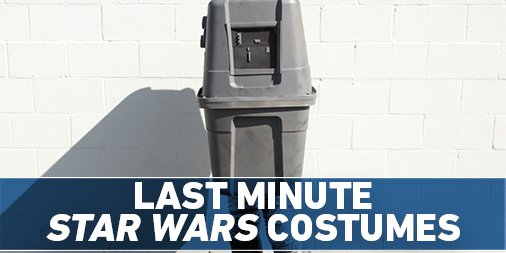 starwars's tweet photo. Plenty of time left before Halloween to create one of these last-minute DIY Star Wars costumes. https://t.co/hQSJT6h9kY https://t.co/FuvuD0Hyd0
