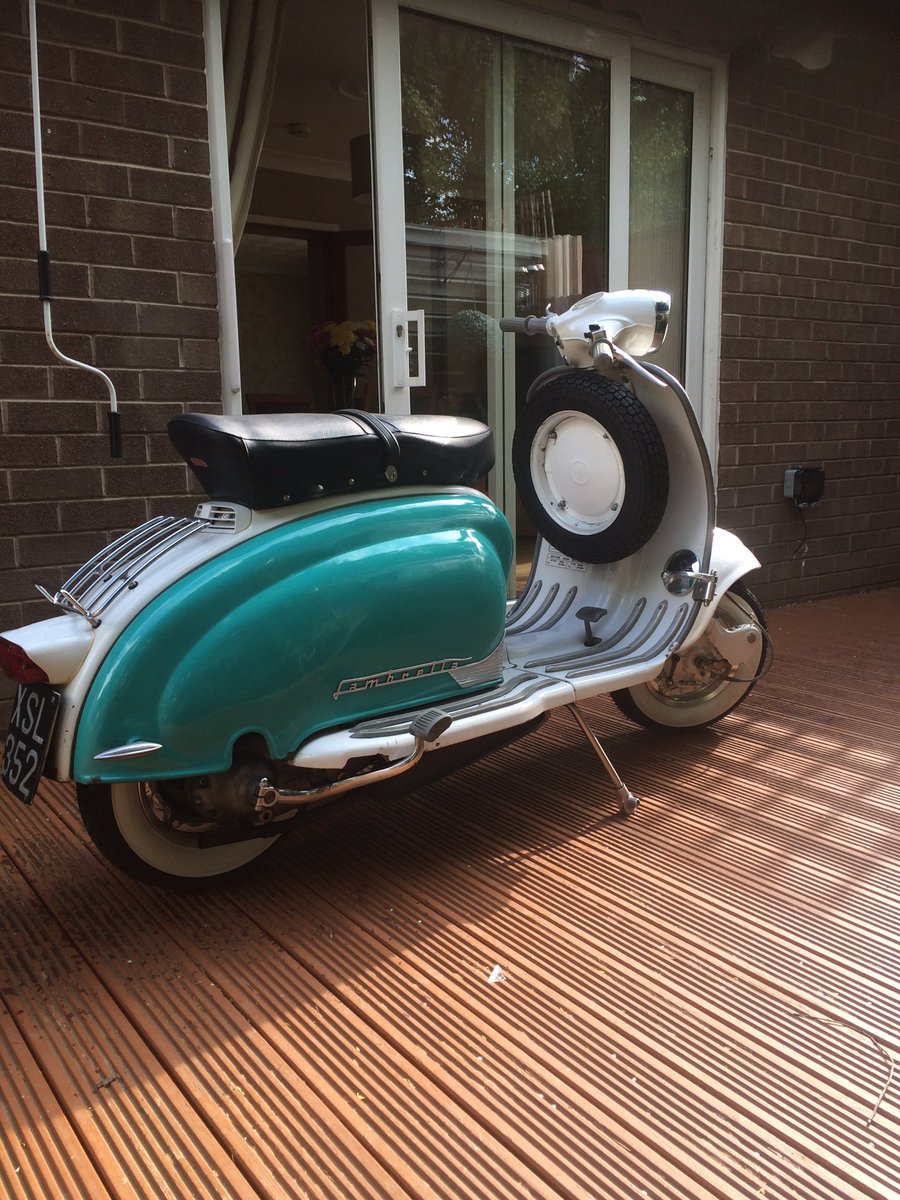 SRideouts's tweet photo. Play time #lambretta LI125 series 2 https://t.co/WfPiupoIPA