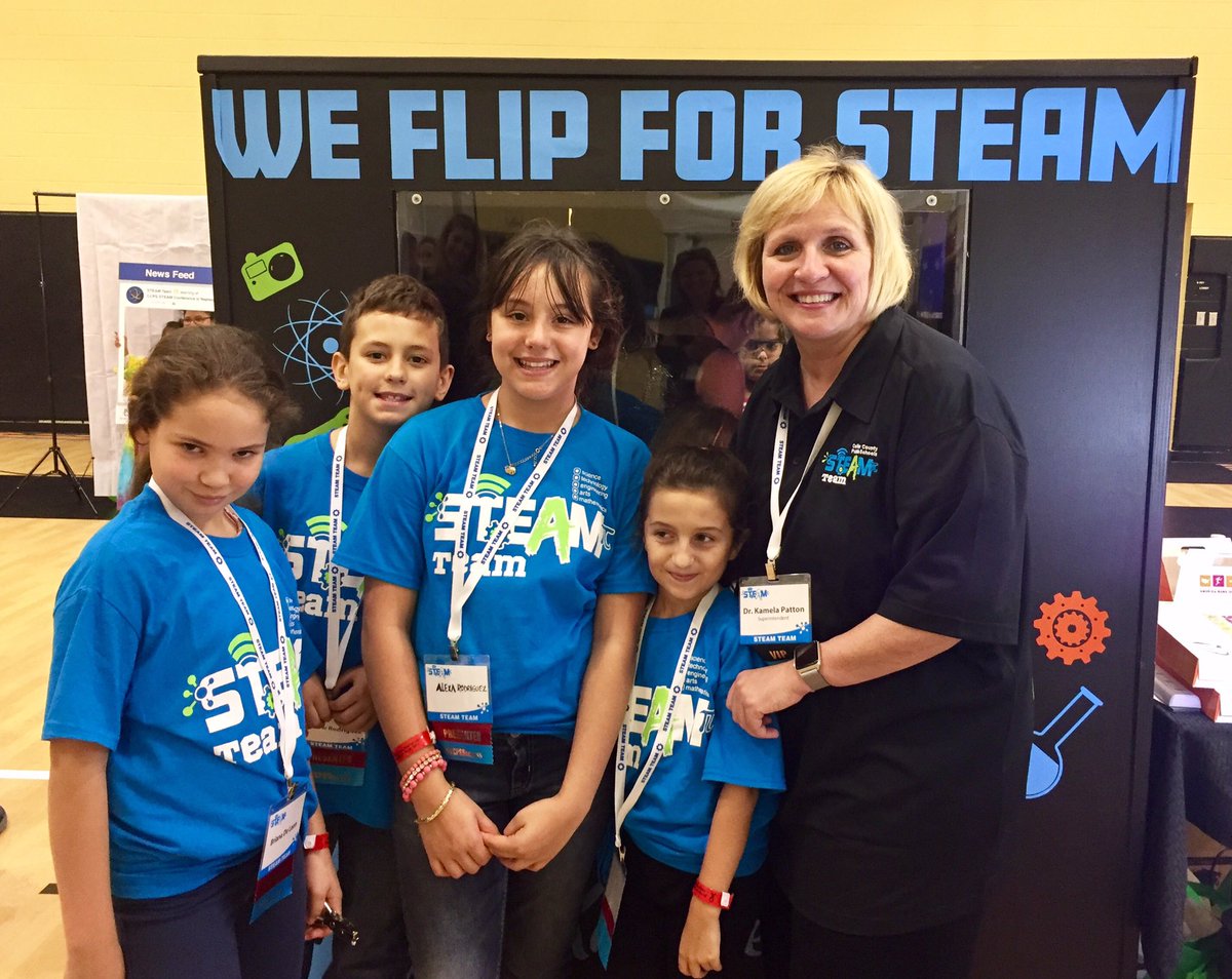 #CCPSSteam these kids were awesome STEAM ambassadors!!!