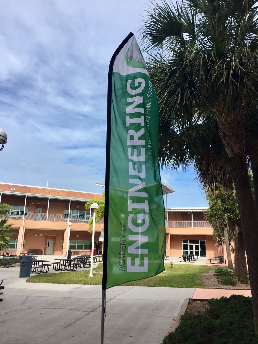 #CCPSSteam All of our high school academies were featured today!!!  Here is just one of the signs... Engineering!!!