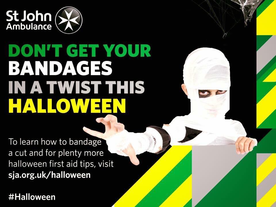 #Halloween #halloweekend #SJA #Stjohnambulance