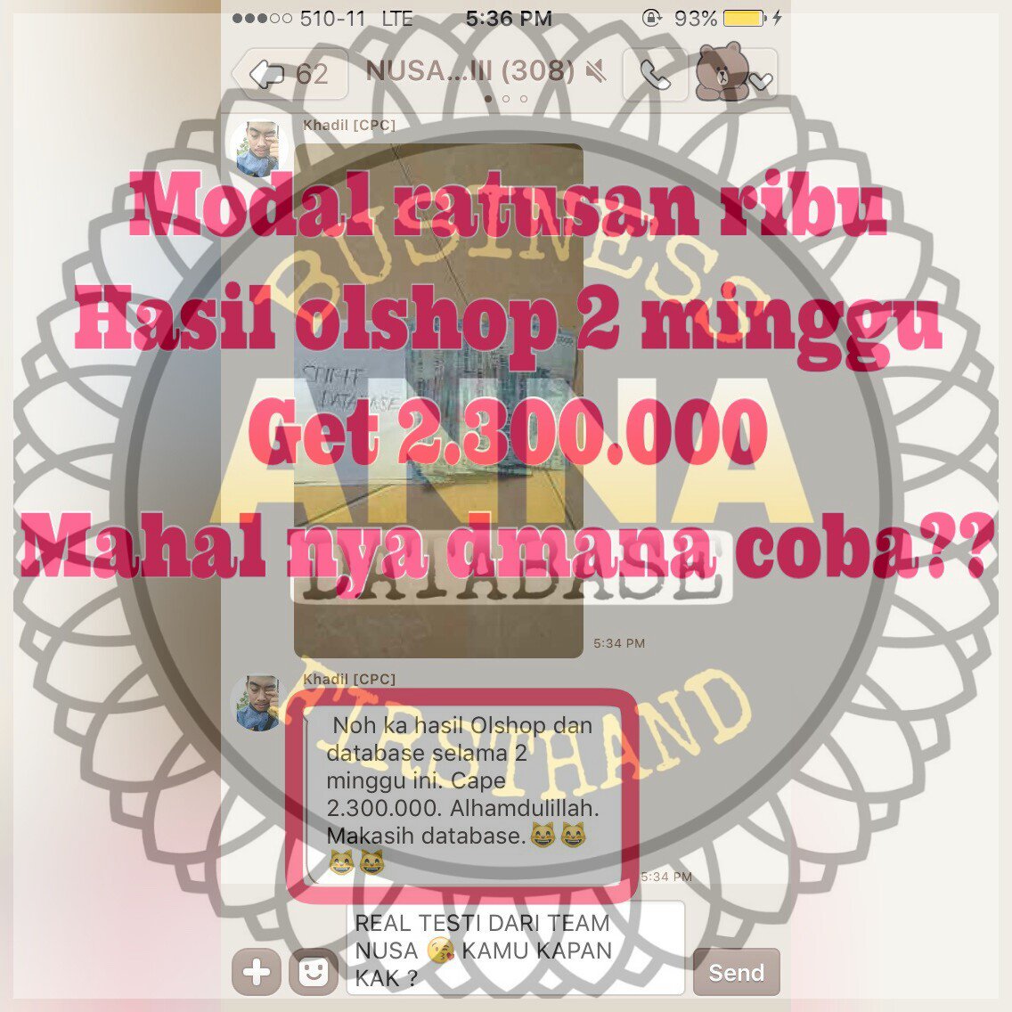 AnaPda_'s tweet photo. Info lebih lanjut cek line 👉 https://t.co/bSdjYFkP0Z https://t.co/MMiTtSIsNY