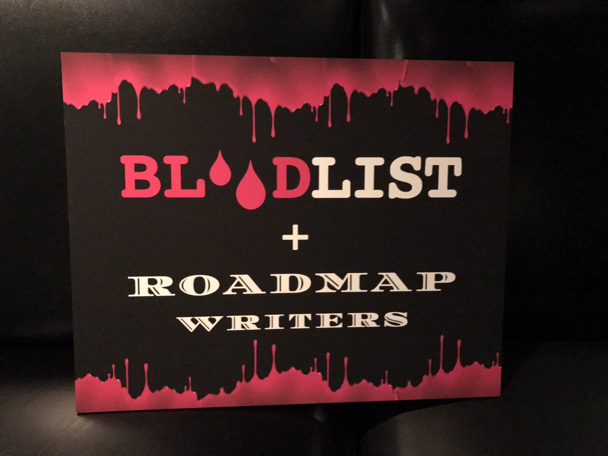toniwynne's tweet photo. #BloodList2016 honored to be amongst the scariest #screenwriters w/ @NickShepWrites https://t.co/iLuwn9EMMy