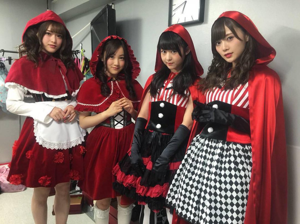 ねこね まいやんラブ Di Twitter 去年のハロウィンライブ 彡今年はどんなのかなぁ 楽しみ 乃木坂４６ 松村沙友理 星野みなみ 伊藤万理華 白石麻衣