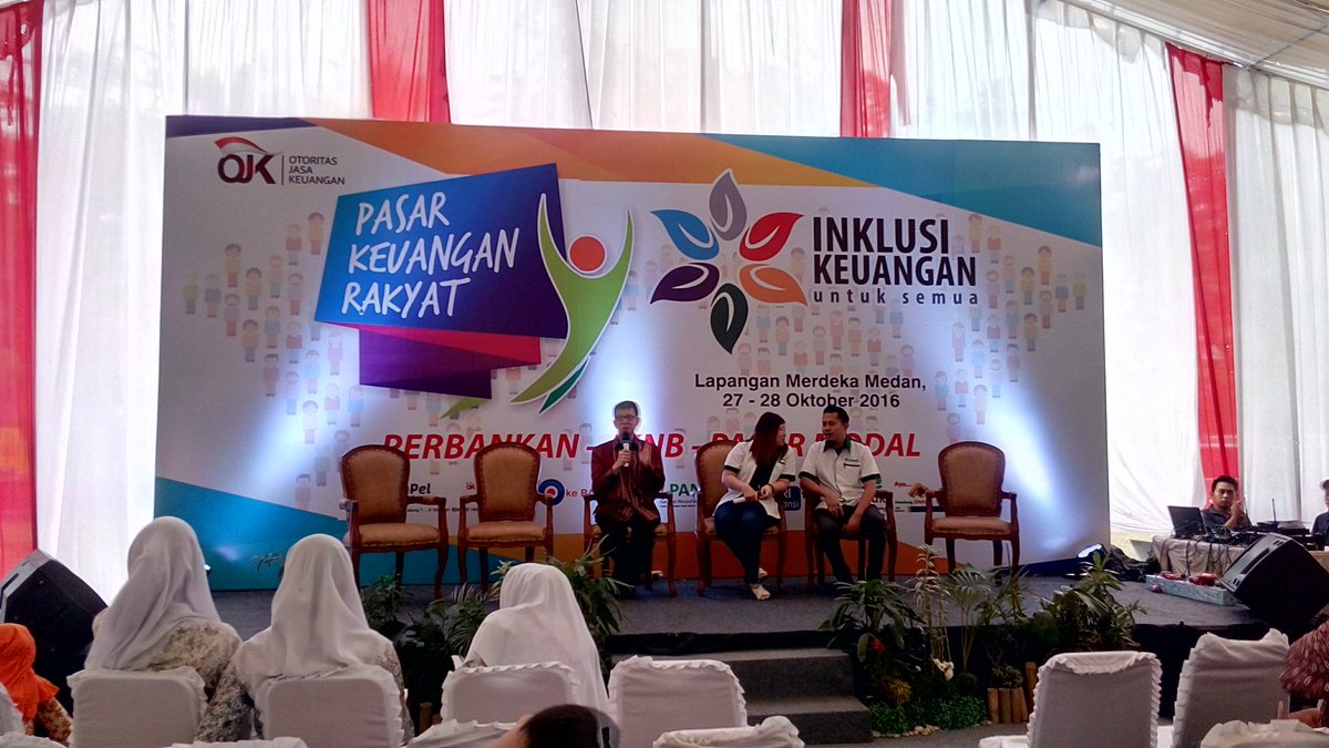 angraeni88's tweet photo. Talkshow reksadana @Panin_AM di acara Pasar Keuangan Rakyat, 27-28 Oktober 2016 dilapangan Merdeka Medan https://t.co/wqhwQ2ybxP