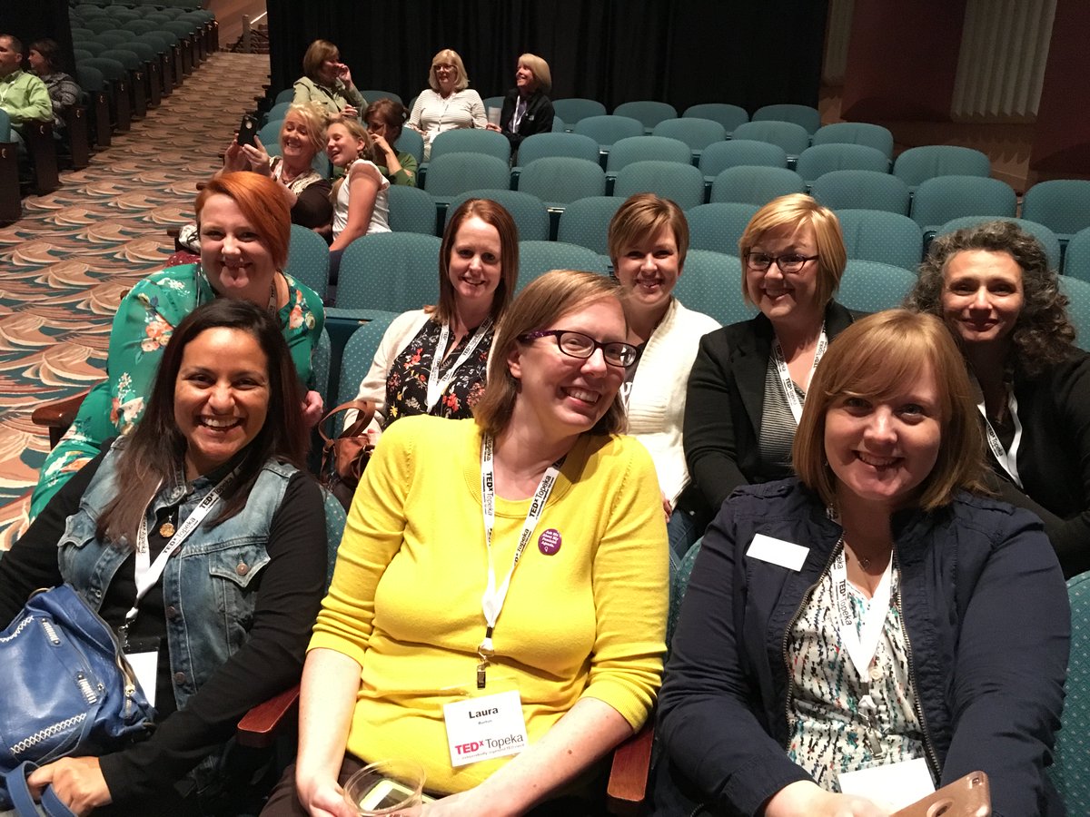 jwatwriter's tweet photo. Waiting to hear Michelle M.! #TEDxTopeka https://t.co/TROtjlYNCs