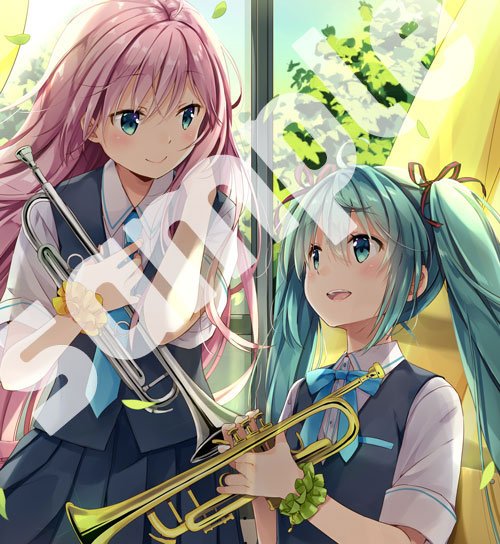 ট ইট র なつめえり 10 29発売予定 初音ミク 17年カレンダー で6月を担当させて頂きました 偶然にも誕生月を担当できて嬉しいです 吹奏楽部なルカさんとミクさん ノfwf ノ 毎月豪華なイラストで年間カレンダーやシールもかわいいですよ T Co