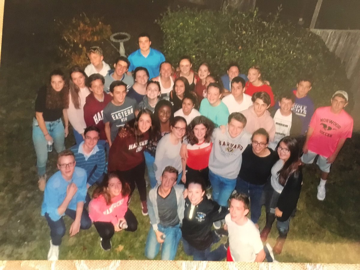 NorwoodSuperfan's tweet photo. Today we said our goodbyes to our exchange students from France. Thank you for a great experience. Come back soon!! 💙💛🌏 @NHSGCP https://t.co/bExauHgtZx