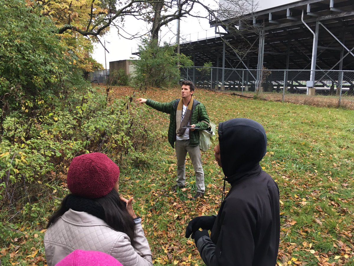 semiscoalition's tweet photo. "There is no such thing as garbage in nature. Garbage is a human construct"-Nate Ayers Powerful work @YpsilantiNT @JessicaKruege13 #curr2016 https://t.co/dzuq50DQH9