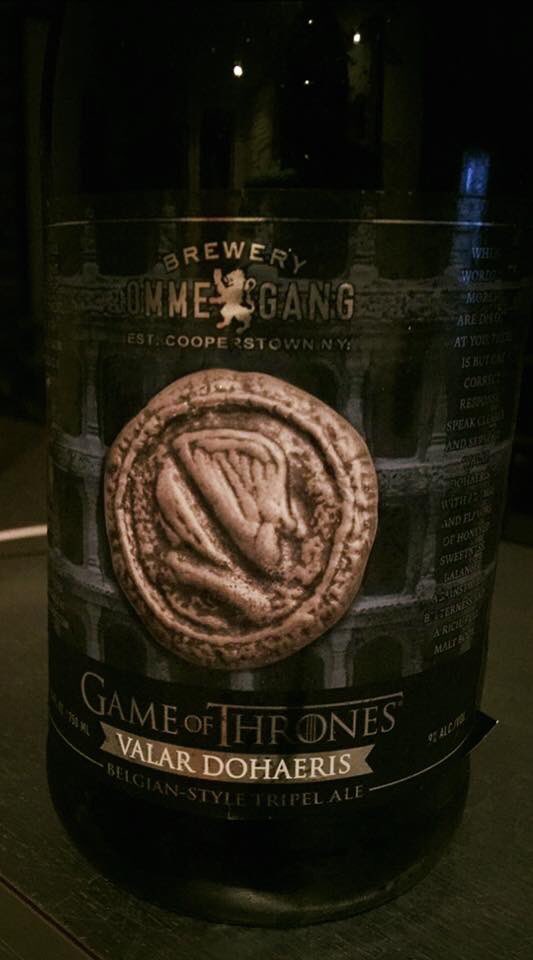 Who's ready for the next season? #ommegang #GameOfThrones #beerme
