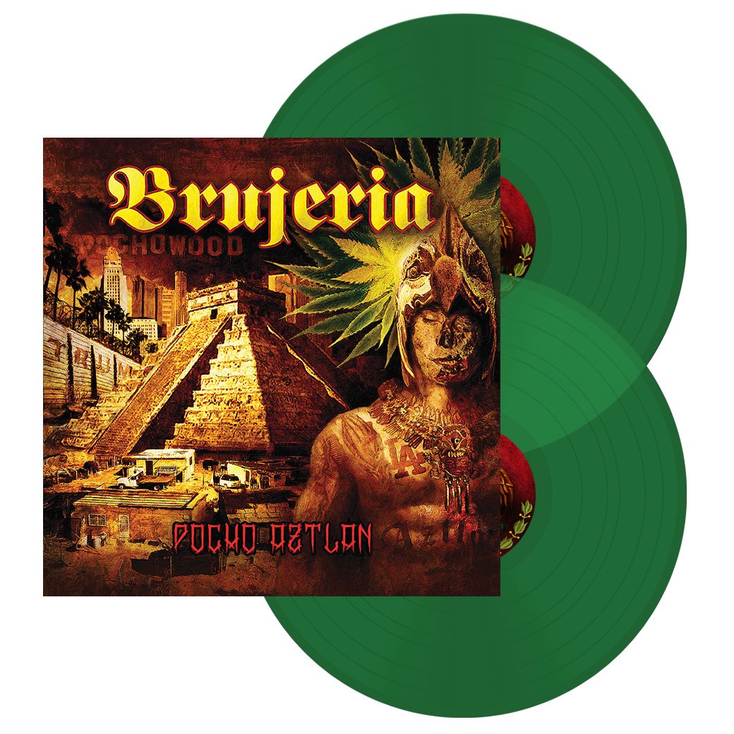 brujeria's tweet photo. LIMITED TO 300 - #Brujeria #PochoAztlan (Green Double Vinyl) - Out Black Friday. Order at https://t.co/SEbNaPfyAz https://t.co/3SgtdUCI4W
