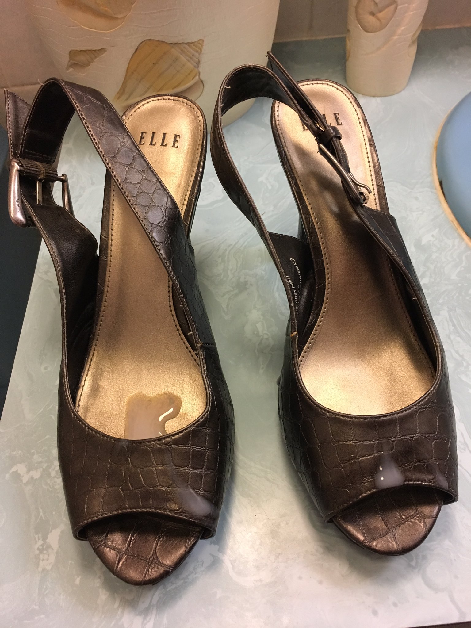 Shoelvr on Twitter &quot;Hot cumblast on my wife�s Elle