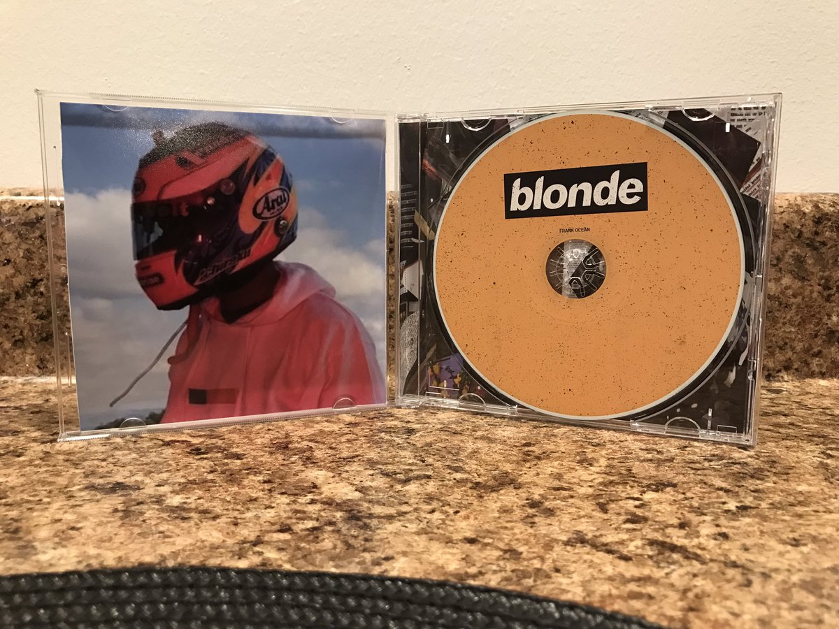 Frank Ocean Blonde Blonde Album Cover
