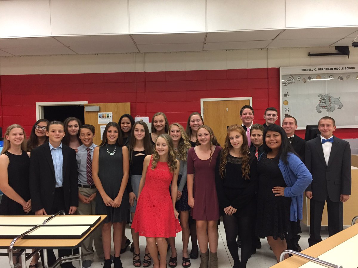 Newest inductees into the NJHS